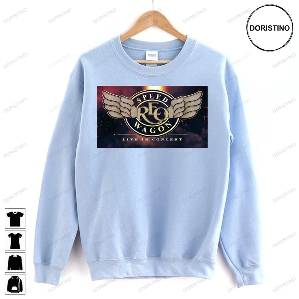 Live In Concert Reo Speedwagon Limited Edition T-shirts